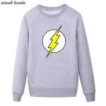 The Flash Barry Allen Star Lab Labs Black Color Mens Sweatshirt Men Novelty Heroes Pullover 2016 Male Clothes Arrow Friend