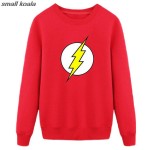 The Flash Barry Allen Star Lab Labs Black Color Mens Sweatshirt Men Novelty Heroes Pullover 2016 Male Clothes Arrow Friend