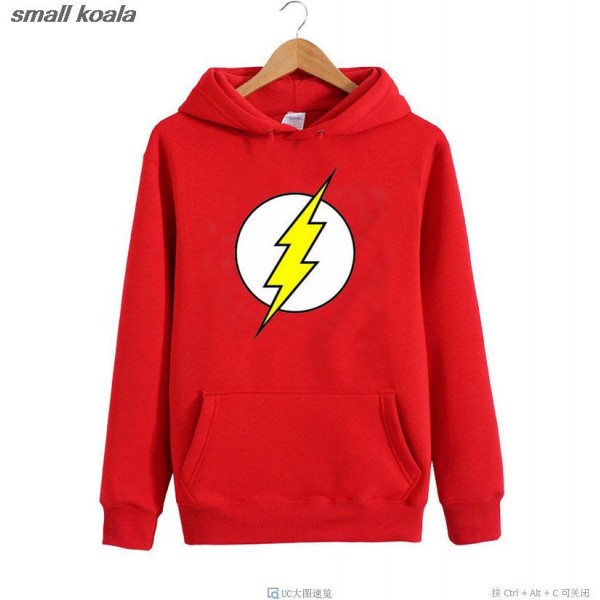 The Flash Barry Allen Star Lab Labs Black Color Mens Sweatshirt Men Novelty Heroes Pullover 2016 Male Clothes Arrow Friend