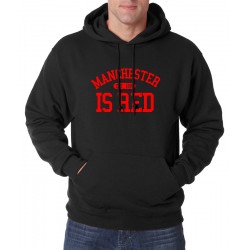 The United Kingdom Manchester Is Red letters print fashion men hoodies 2016 autumn winter new sweatshirts fleece hip hop hooded