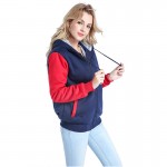 The new high quality and colorful zipper thickening garment unlined upper garment