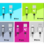 Tiegem USB Charger Cable for iPhone 5 5s 6 6s iPad SE for iPad Air Mini  Wire 1 2 m Car Fast Charging Cord Mobile Phone Cables