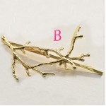 Timlee H109 Free shipping  Grace Fashion Branch Hair Clip Barrettes Girls Lovely Hair Accessary Gift