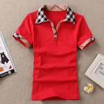 Timmiury New Summer Plaid T-shirt Women Cotton Short Sleeves 2017 V-neck Sexy Totoro Tops Black/Red/White/Khaki Casual Tshirts