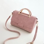 Tinkin New Arrive Women All-match Bag Fashion Nubuck Handbag High Quality Medium Shoulder Bag Frosting Women Messenger Bag