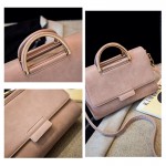 Tinkin New Arrive Women All-match Bag Fashion Nubuck Handbag High Quality Medium Shoulder Bag Frosting Women Messenger Bag