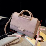 Tinkin New Arrive Women All-match Bag Fashion Nubuck Handbag High Quality Medium Shoulder Bag Frosting Women Messenger Bag