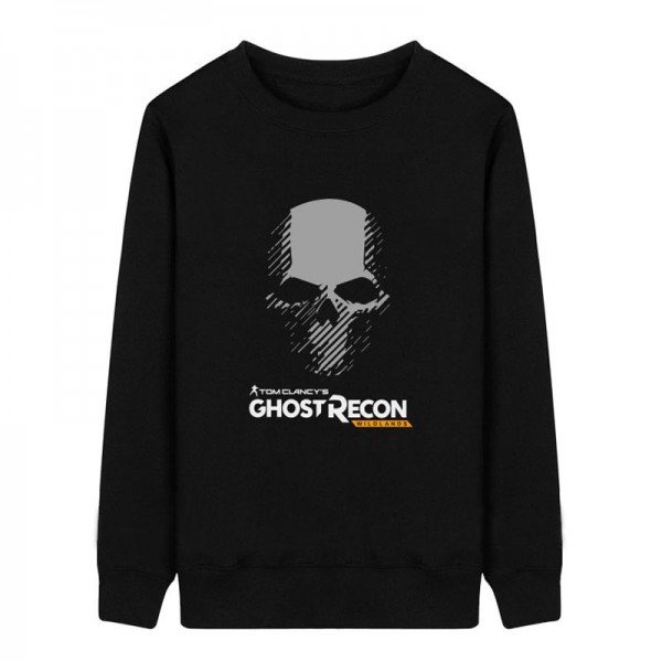 Tom Clancy's Ghost Recon Wildlands Title Hoodies Men Cosplay Pullover Sweatshirts Oneck Fleece Cotton Autumn Print Casual Jacket