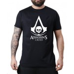 Top quality Cotton men t-shirt short sleeve Tshirt casual fashion tee shirt men assassins creed print T shirt T01