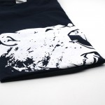Top quality o short sleeve print casual bear print T shirt for men 2015 -neck CASUAL men tshirt T01