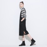 Toyouth 2017 New Arrival Women Spring Strap Dress Fashion Solid Jean Sleeveless Dress Female Slits Pocket Strap Dresses