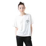 Toyouth 2017 Women New Arrival Summer T-Shirts Letter Print O-Neck Short Sleeve Loose Tees Female Straight All-Match Casual Tops