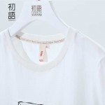 Toyouth 2017 Women's T-Shirts O-Neck All-Match Preppy Style 100% Cotton Tees Female Short-Sleeve Solid Loose Casual T-Shirts