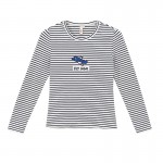 Toyouth Autumn Women T-Shirts Casual Long Sleeve O-Neck Cotton Top