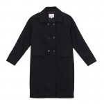 Toyouth Trench Coat 2017 Spring Women Turn Down Collar Coats Loose Straight Double-Breasted Overcoats