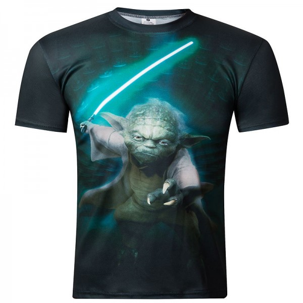 Tshirt Homme 2017 New Camisetas Hombre Novelty Star Wars Men T-Shirts Tshirts 3D Print Tops O-Neck Short Sleeve Male Funny Tees