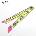 Twilly  hot sale new Fashion High-quality  Printed carriage Silk Scarf Small Ribbon  Women headband wrapping printed headwear