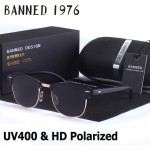 UV400 HD Polarized men women Sunglasses Classic fashion retro club Brand Sun glasses Coating Drive Shades gafas De Sol Masculino