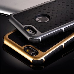 Ultra Thin Shockproof Rubber PC Gel TPU Hybrid Phone Cases Cover For Apple iPhone 5 5S SE 6 6S 7 7 Plus High Quality Shell EC882