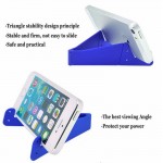 Universal Foldable Plastic Moible Phone Holder Tablet Smartphone Tripod Folding Stand Holder For IPhone5 6 Plus HTC Samsung 