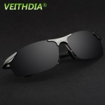 VEITHDIA Aluminum Magnesium Brand Designer Polarized Sunglasses Men Glasses Driving Glasses Summer 2017 Eyewear Accessories 6529