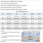 VMT 2017 Men's Hoodie Explosion Lion 3D Digital Printing Fashion  Hoodies Cap Windbreaker Jacket 3d Sweatshirts