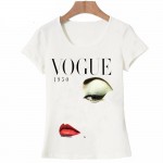 VOGUE punk princess print T Shirt 2016 summer fashion women t-shirt funny Harajuku short sleeve casual tees lovrly tops