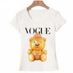 VOGUE punk princess print T Shirt 2016 summer fashion women t-shirt funny Harajuku short sleeve casual tees lovrly tops