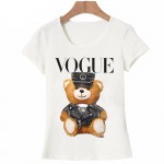 VOGUE punk princess print T Shirt 2016 summer fashion women t-shirt funny Harajuku short sleeve casual tees lovrly tops