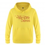 Vampire Diaries Hoodie Cotton Winter Teenages Vampire Diaries Logo Sweatershirt Pullover Hoody With Hood For Men Women