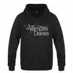 Vampire Diaries Hoodie Cotton Winter Teenages Vampire Diaries Logo Sweatershirt Pullover Hoody With Hood For Men Women