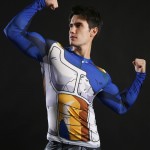 Vegeta T-shirts fitness Compression shirt Dragon Ball Z T-shirt 2017 Crossfit t shirt Anime Camiseta Cosplay Costume ZOOTOP BEAR