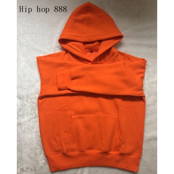 Very good quality nice hip hop men sweatshirt hoodies  men WARM winter hoodie sweatshirt swag solid orange pullover