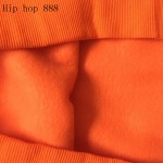 Very good quality nice hip hop men sweatshirt hoodies  men WARM winter hoodie sweatshirt swag solid orange pullover