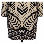 Vfemage Sexy Geometry Printed Ladies Fashion Long Sleeve Slim Tunic Cool Chic Casual Party Club Bodycon Short Mini Dress 4617