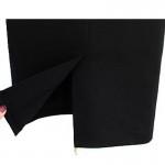 Vfemage Womens Elegant Vintage Houndstooth Colorblock Tunic Wear To Work Business Casual Party Bodycon Pencil Dress 461