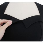 Vfemage Womens Elegant Vintage Retro Peplum Belted Work Office Business Casual Party Bodycon Fitted Sheath Pencil Dress 2140