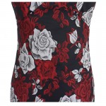 Vfemage Womens Sexy Elegant Jacquard Floral Flower Party Evening Mother of Bride Casual Sheath Bodycon Dress 3600