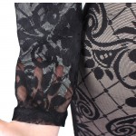 Vfemage Womens Sexy Geometry See Through Lace Fashion Chic Slim Casual Party Special Occasion Bodycon Sheath Dress 4630