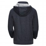 Victor&Sasha Design 2016 Winter Fashion Hat Hoodies Men's Thick Hooded Men Jacket Pocket Sweatshirt Good Print Letter Plus Size