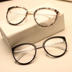 Vintage Decoration Optical Eyeglasses Frame myopia round metal women spectacles eye glasses oculos de grau eyewear