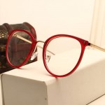 Vintage Decoration Optical Eyeglasses Frame myopia round metal women spectacles eye glasses oculos de grau eyewear