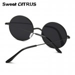 Vintage Round Sunglasses Women 2016 Metal Male Female Sun glasses Gold Circle shades Men retro oculos de sol redondo masculino