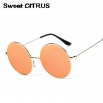 Vintage Round Sunglasses Women 2016 Metal Male Female Sun glasses Gold Circle shades Men retro oculos de sol redondo masculino