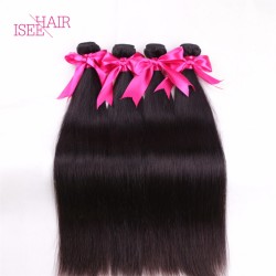 Vshow Hair Products 8A Malaysian Virgin Hair Straight  Malaysian Straight Hair Extension Unprocessed Human Hair Weave Bundles 