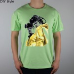 WALT JESSE BREAKING BAD T-shirt Top Lycra Cotton Men T shirt New DIY Style