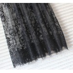 WEIKADUN 2018 Summer Women Lace Dress Black White Casual Sexy Sleeveless Mesh lace dress See Through Beach Dresses   L167