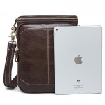 WESTAL Hot Sale Male Bags 100% Genuine Leather Men Bags Messenger Crossbody Shoulder Bag Men's Casual Travel Bag For Man 8003
