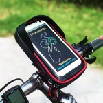 WHEEL UP Bike Bicycle Phone Bag Rainproof TPU Touch Screen Cell Phone Holder Bicycle Handlebar Bags MTB Frame Pouch Bag 2017 