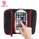 WHEEL UP New 6.2 Inch Waterproof Touch Screen Bike Bag Front Frame Top Cell Phone TPU Cycling Bag MTB Road Mountain Bicycle Case